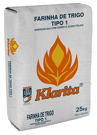 WHEAT FLOUR TYPE 1 KLARITA 25kg and 50kg packages